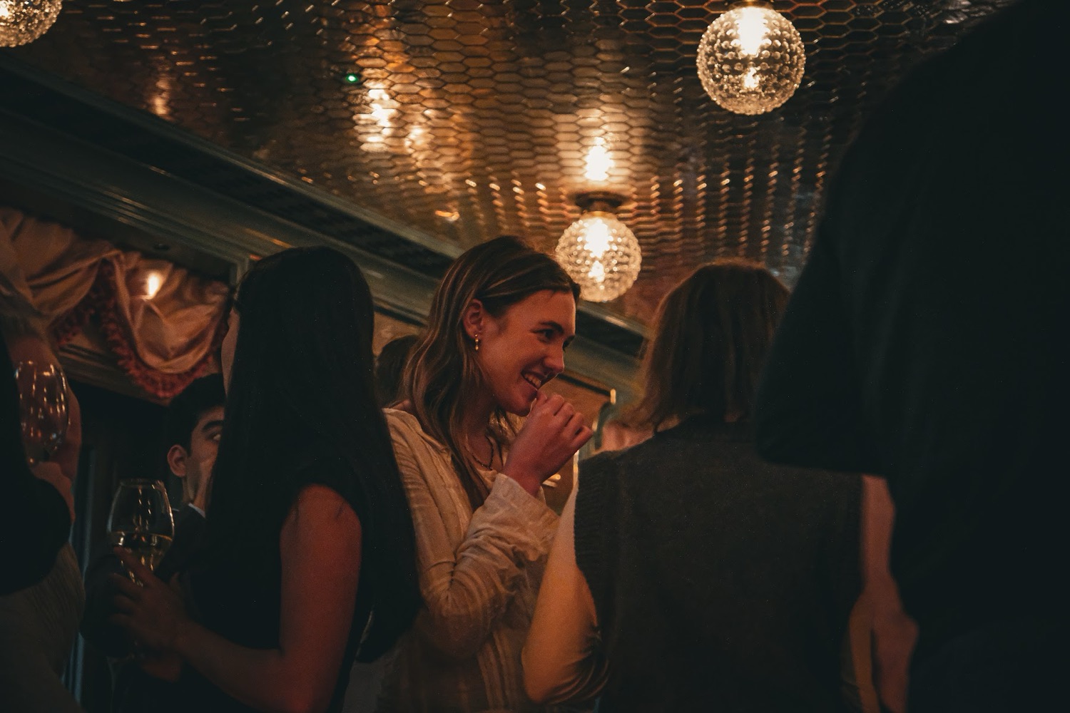 Guests at a London launch